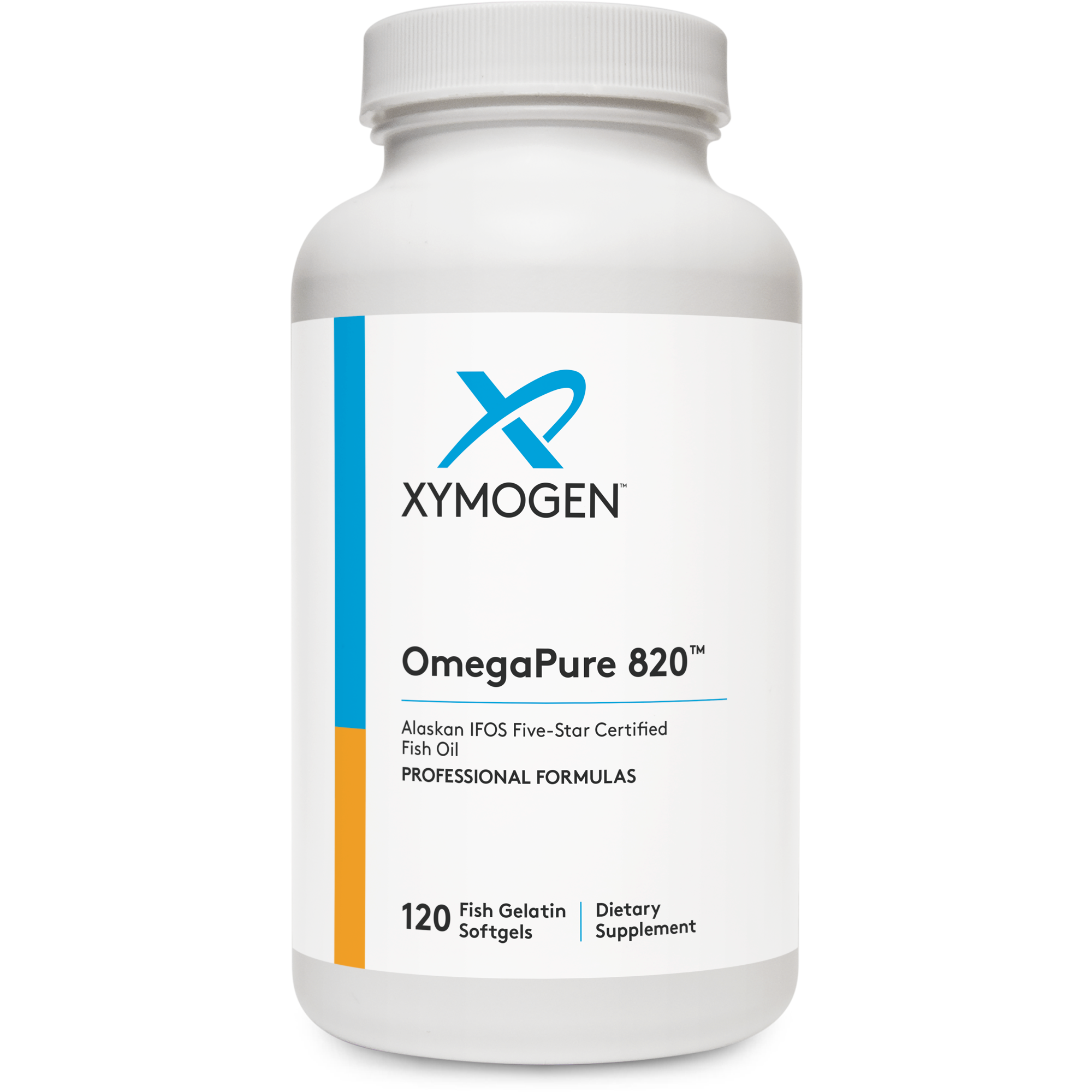 OmegaPure 820 120-Sg - Non-Enteric Coated Fish Oil | Xymogen